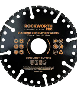 Rockworth Pro Diamond Demolition Wheel 115Mm