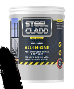 Steel Cladd All-In-One Water Based Black 5L