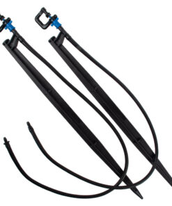 Micro Rainjet Compl Spreader 90Deg Blk