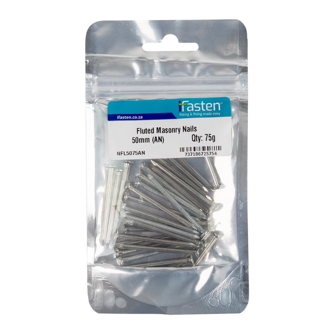 Ifasten Nail Masonry Fluted 50Mm 75G Pp