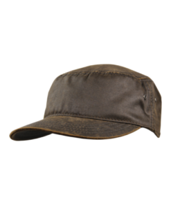 Oil Skin Army Cap