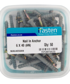 Ifasten Nail In Anchor 6Mmx40Mm 50 Pt