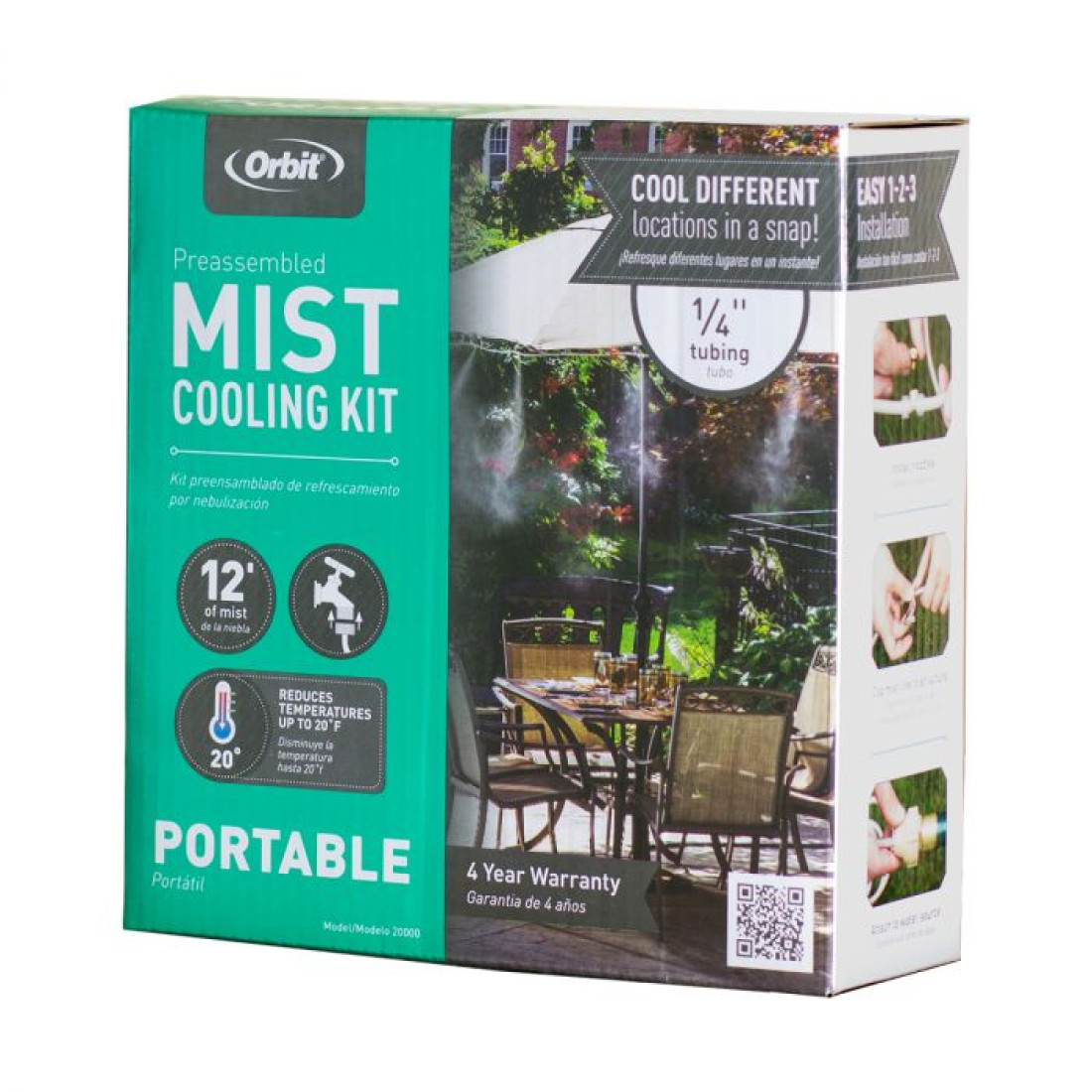 Orbit Misting Kit Outdoor 1/4Inch Sml