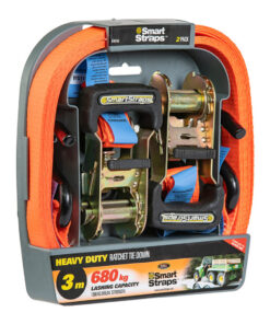 Ratchet Tie Down Pad 3M 2Pc Orng