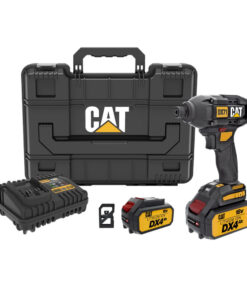 Cat 1/4" Impact Driver Bl 215Nm 18V Kit