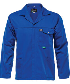 Bova Overall Jacket R/Blue 65/35 Polycotto Size 46