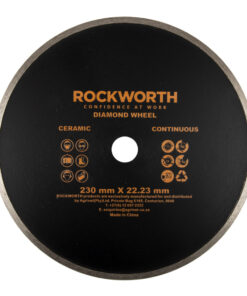 Rockworth Diamond Wheel 230Mm Continuous Rim