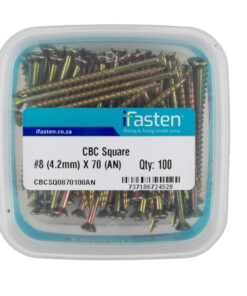 Ifasten Cbc Square No8 4.2Mmx70Mm 100 Pt