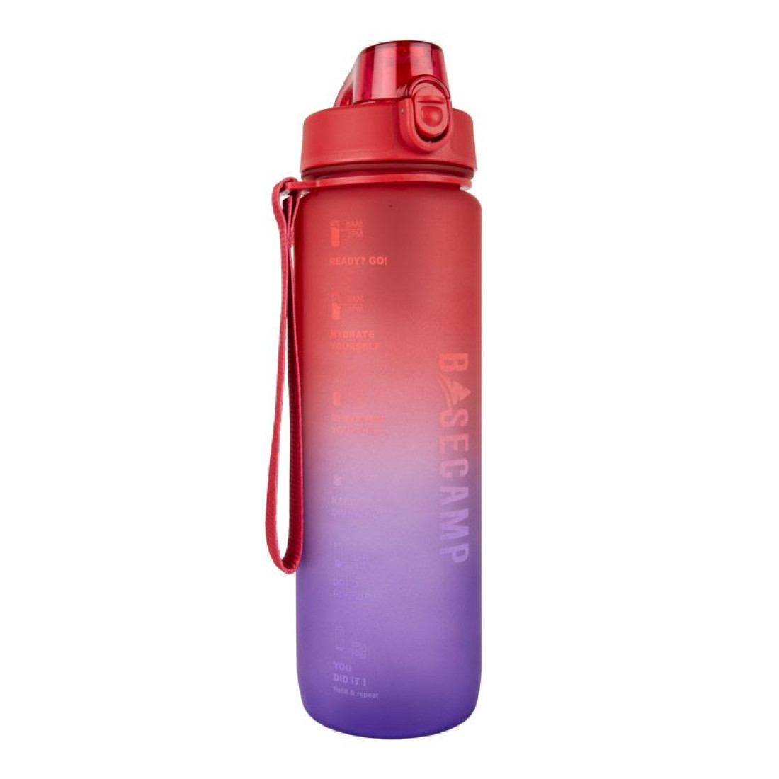 Basecamp Sports Bottle Red 1L - Image 2