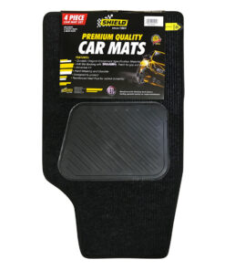 Shield Universal 4X4 Charcoal Ribbed 4 Pce Carpets