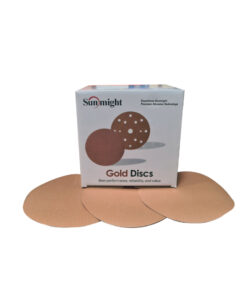 43511 Sunmight Velcro Gold Disc No Hole 75Mm (220) - 50Pc