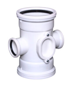 Polyprop Junction Dbl Red Sv I.E 110X50Mm Satas