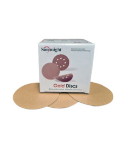 02208 Sunmight Velcro Gold Disc 125Mm No Hole (120) - 100Pc