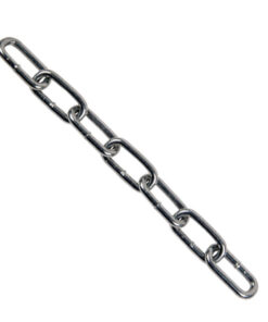 Chain Medium Link Galv 6Mm X 30M (6.35Mm)