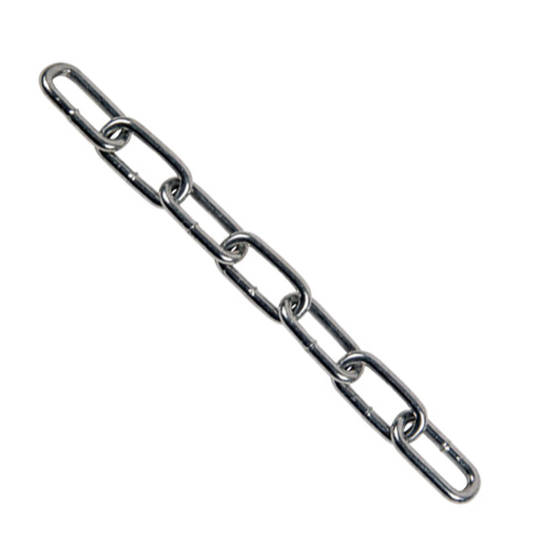 Chain Medium Link Galv 6Mm X 30M (6.35Mm)