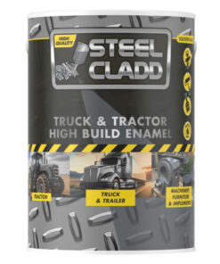 Steel Cladd Truck And Tractor Enamel Black 5L