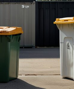 Heavy Duty Wheelie Bin - 1100L