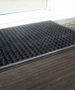 Doormat - Scraper - Black - 62 x 47 x 1.1 cm - SCM010001