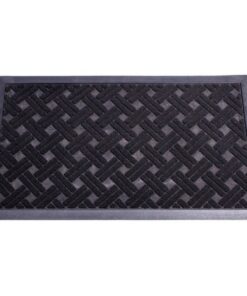 Doormat - Poly Mat - Black - 75 x 45 x 0.3 cm - POL00003-1