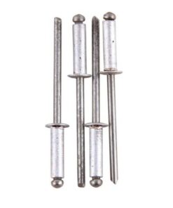 Rivets - Aluminium - 3.2 x 18mm - Pack of 100 - TOOR1655