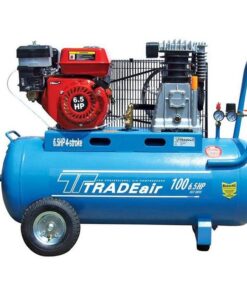 Compressor - Petrol Air - Belt Drive - 100L - 4.8kW - 4 Stroke - 6.5HP - MCFRC210