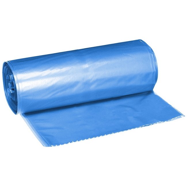 Wheelie Bin Refuse Bag - 140L - Blue - 30 Micron - Pack of 1000 - 140LBAG-BLUE