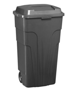 Wheelie bin - Plastic - 140L - Colour Options - SAL032WBL