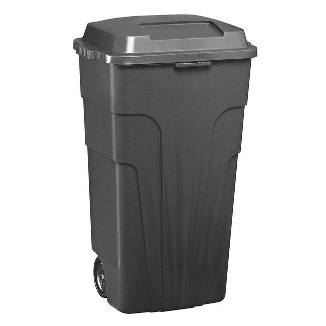 Wheelie bin - Plastic - 140L - Colour Options - SAL032WBL