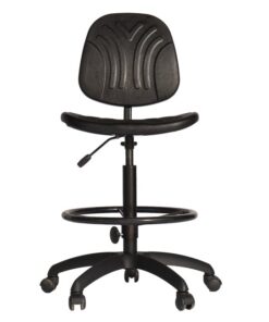 Draughtsman Chair - Plastic - Black