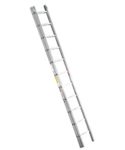 Aluminium Extension Ladder - Medium Duty - 22 Rungs - 3.40 to 6.0m