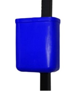 Refuse Bin - Pole Bin - Rectangular - Fixed - 25L - 33 x 18 x 42 cm