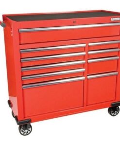 KennedyPro Steel Tool Roller Cabinet - 10 Drawers - 280kg Capacity - 108 x 106 x 45.8 cm