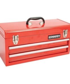 KennedyPro Steel Tool Chest - 2 Drawers - 30kg Capacity - 22.8 x 53.4 x 21.8 cm