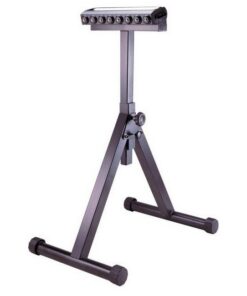 Kennedy Heavy Duty Roller & Ball Stand - Steel - 76 to 120 (H) cm - Black - Adjustable - Versatile