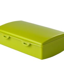 1 Litre Hinged Lunch Box Assorted Colours
