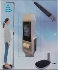 Adult Digital scale with height Ultrasonic body fat analyser BMI scale With a PRINTER MAS-BYH07
