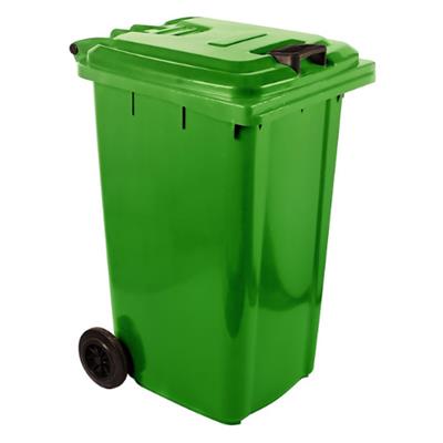 Wheelie Bin 240L Green-SABS