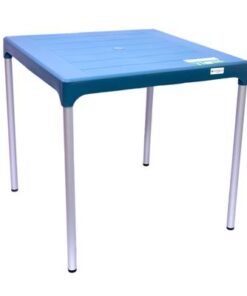 Contour Chelsea Table 4 Seater Blue