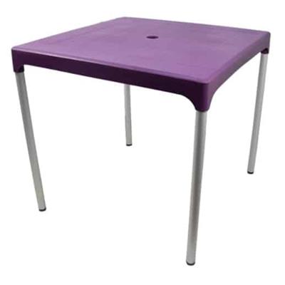 Contour Chelsea Table 4 Seater Purple