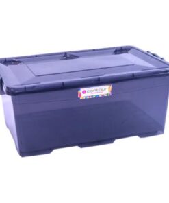 30 Litre Storage Box Grey Clip and Lock