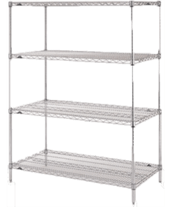 Chrome Wire Shelving