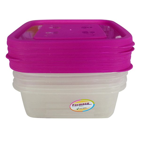 Square containers 800cc 5���s