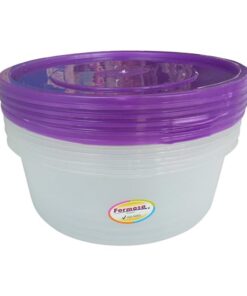 Round containers 800cc 5���s