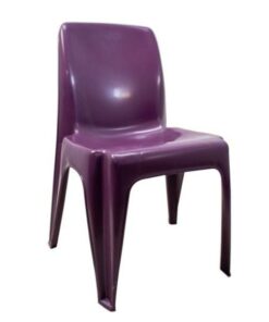 Carlow Plastic Chair- Purple