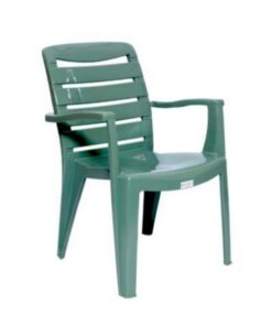 Mia High Back Chair Olive Green