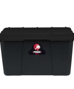 45 Litre Pride Storage Box Full Black