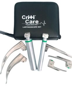 5 Blade Laryngoscope Set Fibre Optic