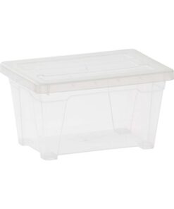 500 ml Clear Storage Box Assorted Colours