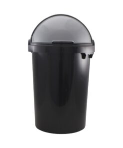 50L Black Dustbin