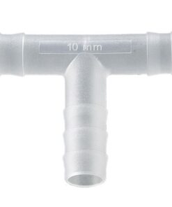 B��rkle T Connectors, PVDF 10 mm Pack of 10